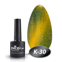 Гель лак Nice кошачий глаз К - 30